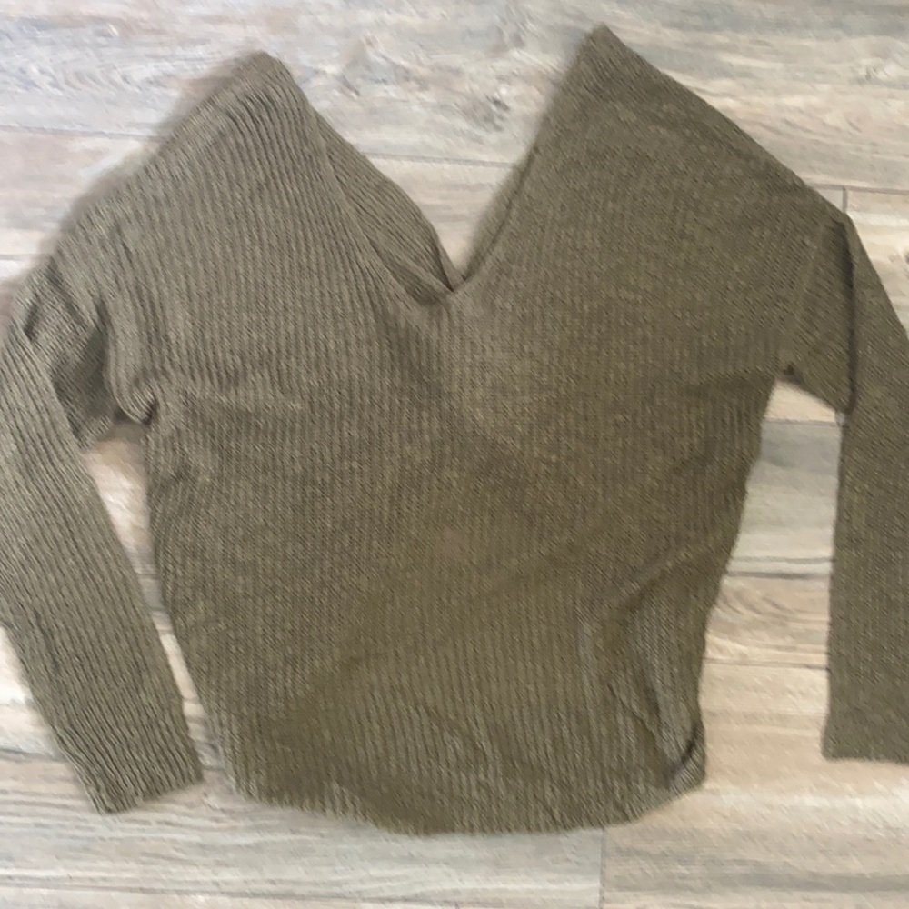 Olive Green Sweater
